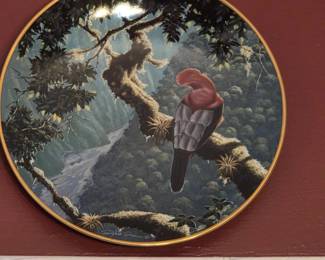 Lenox Miracles of the Rainforest Collector Plates by Del Estes third image