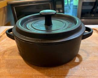 Nouvelle Cuisine Enameled Cast Iron Cocotte second image