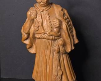 Terracotta Figurine of a Csikslegny by Homolya