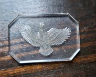 Crystal Eagle Paperweight
