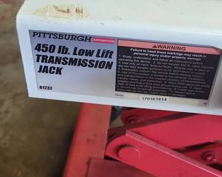 Pittsburgh Automotive lb. Low Lift Transmission Jack second image