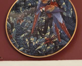 Lenox Miracles of the Rainforest Collector Plates by Del Estes fifth image
