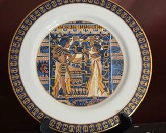 The Treasures of Tutankhamun The Ivory Chest Collector Plate