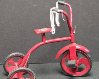 Vintage Metal Toy Tricycle