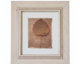 Framed Pressed Leaf Art
