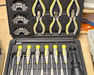 Precision Screwdriver and Pliers Set