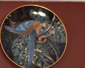 Lenox Miracles of the Rainforest Collector Plates by Del Estes second image