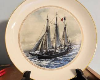Bel Espoir II  France Fine China Plate