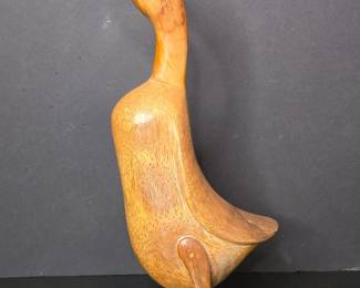 DCUK Hand Carved Wooden Duck