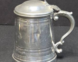 Vintage English Pewter Tankard Made in Sheffield England