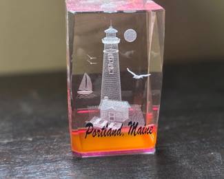 Portland Head Light Paperweight