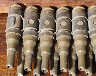 WWII Era . Caliber Ammunition Belt second image