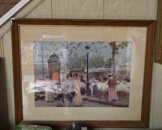 Springtime by Francesc Miralles Art Print
