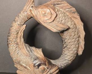 Austin Productions Infinity Carp by Fisher Sculpture