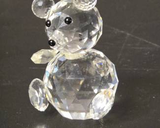 Swarovski Crystal Teddy Bear Figurine