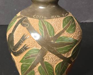 Costa Rica Pura Vida Ceramic Vase