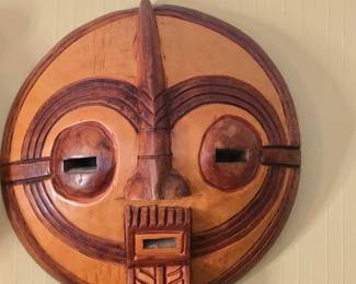 African Sese Wood Mask