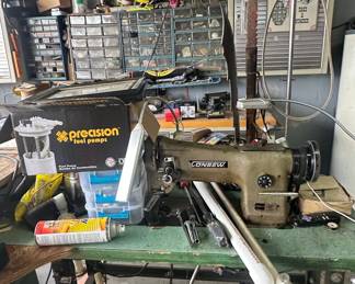 Consew 206RB-3 Industrial Walking Foot Sewing Machine
