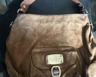 Michael Kors Suede Hobo Bag