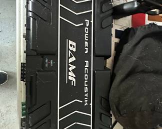 Power Acoustik BAMF1-5000D 1-Channel Class-D 5000 Watt Car Amplifier