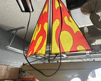 Flame Sailboat Kite
