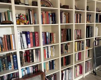 White IKEA BILLY Bookcase System