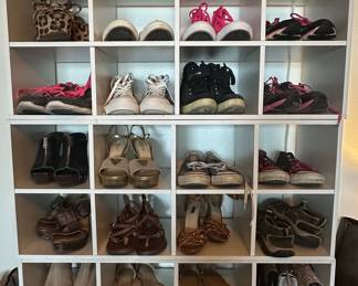 Assorted Women's Footwear and Handbags