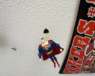 Flying Superman Action Figure