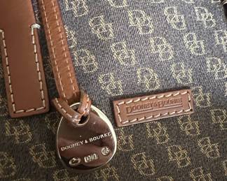 Dooney & Bourke All-Weather Leather Monogram Tote Bag