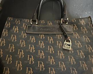 Dooney & Bourke All-Weather Leather Monogram Satchel