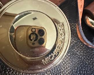 Michael Kors Hamilton Large Logo Embossed Tote Bag