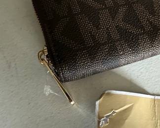 Michael Kors Signature Zip Around Wallet