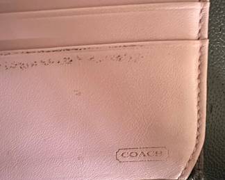 Coach Signature C Monogram Turnlock Wallet