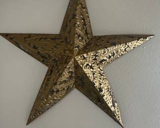 Decorative Metal Barn Star Wall Art