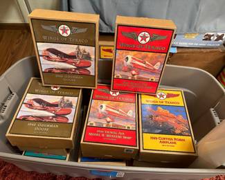 Wings of Texaco model plane sets