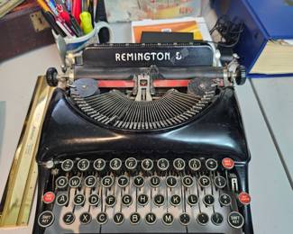 Antique Remington typewriter 