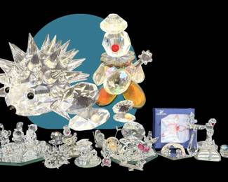 Crystal Animal Figurines  More