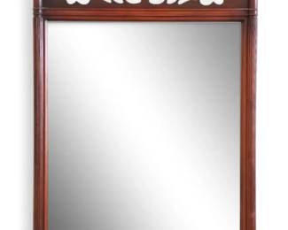 Ornate Wooden Wall Mirror
