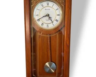 Bulova Wooden Wall Clock