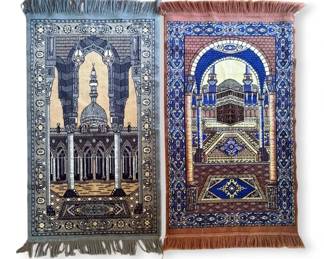 2 Prayer Rugs Made In Saudi Arabia