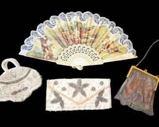 Vintage Beaded Handbags  Fan