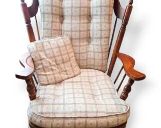 Early American Style Wood Rocking Chair