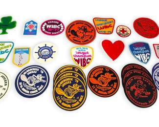 Vintage Patches  Bowling, Canoe Races  More