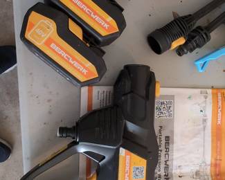 BERC.WERK 40V Portable Pressure Washer with Batteries