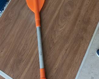 Orange Telescopic Kayak Paddle