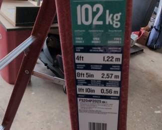 Werner 4ft Step Ladder