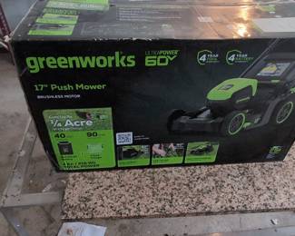Greenworks 60V 17" Push Mower