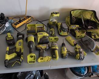 Ryobi Lithium-Ion Cordless Power Tool Assortment