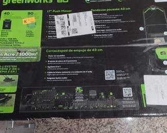 Greenworks 60V 17" Push Mower