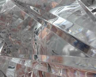 Cut Crystal Decanter and Stopper